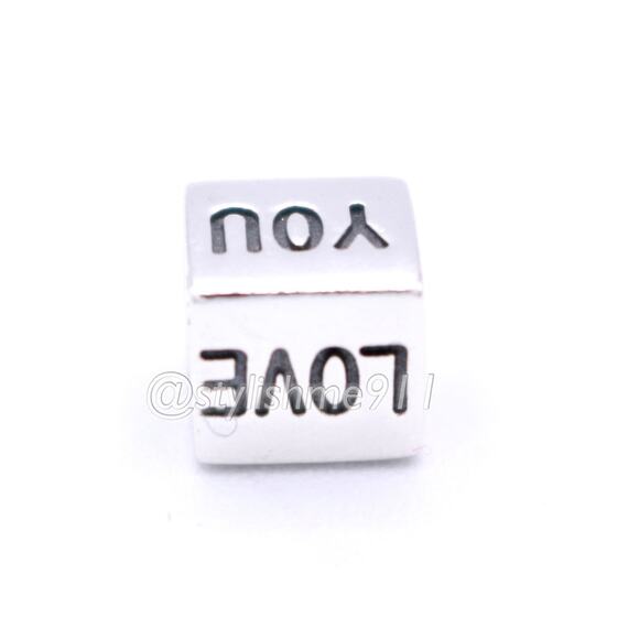 Authentic PANDORA I Love You Charm with 14K Gold - 790200 - Picture 8 of 11